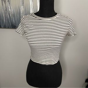 Striped Crop Top